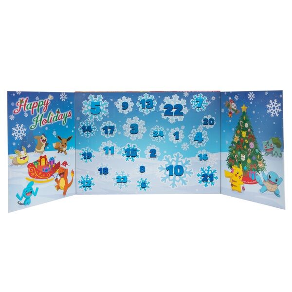 Pokémon Holiday Calendar Adventskalender 2021