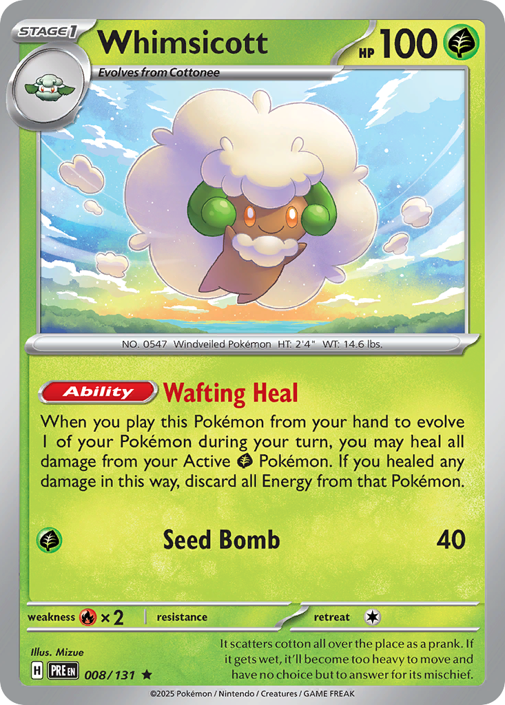 Whimsicott - 008/131 - EN Whimsicott - 008/131 - EN