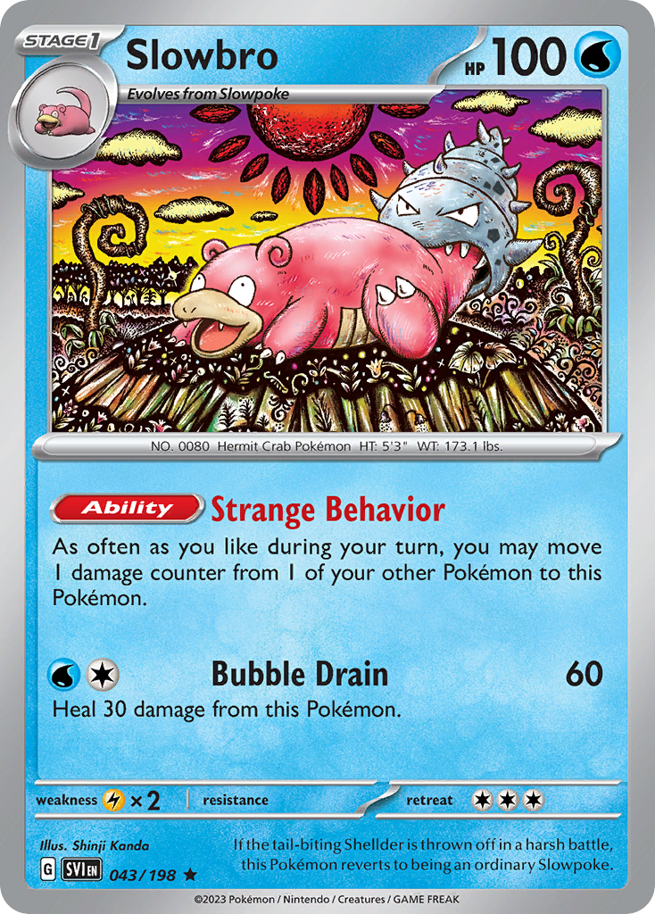 Slowbro - 043/198 - EN Slowbro - 043/198 - EN