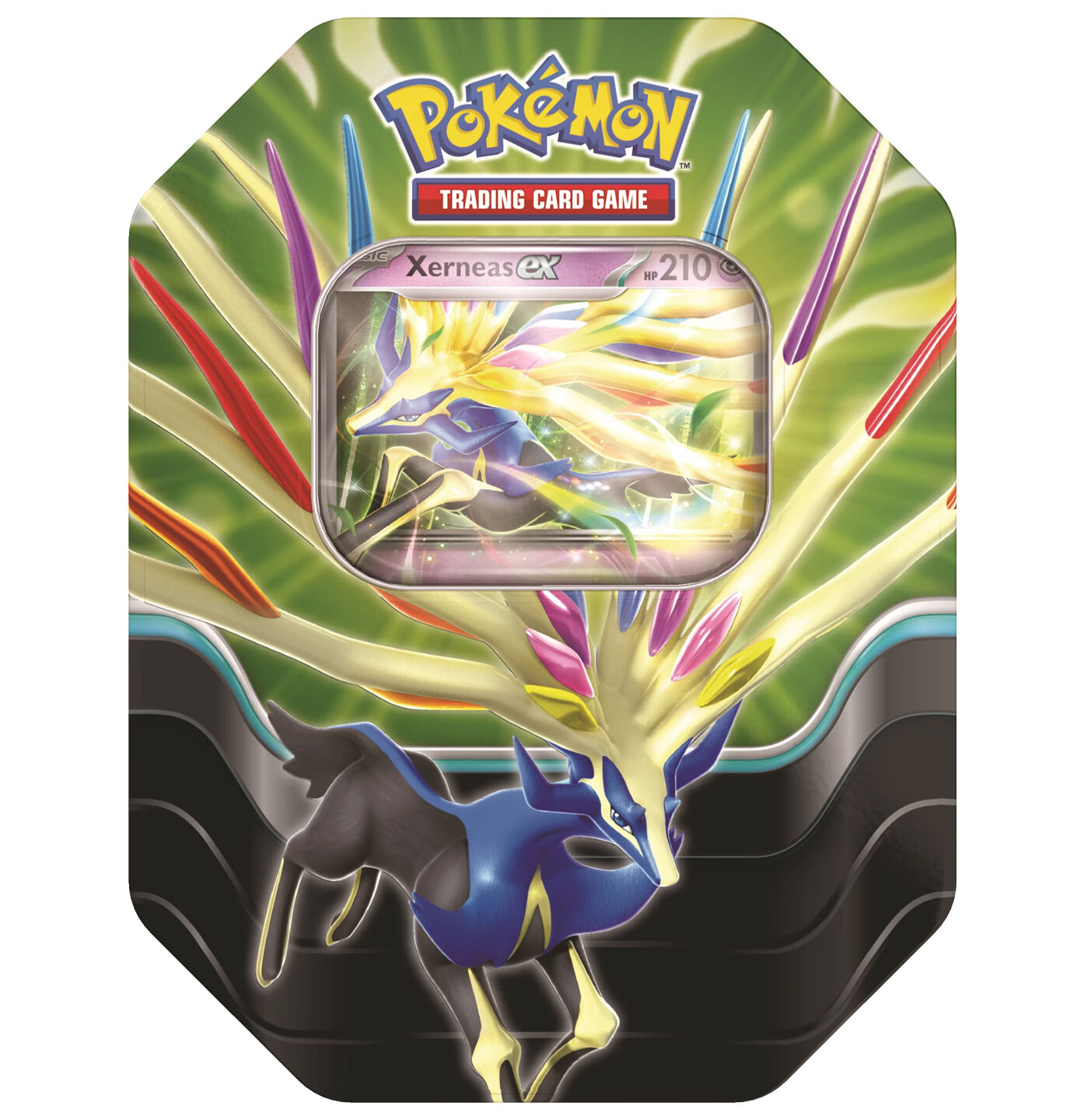 Pokémon Spring Azure Legends Tin - Xerneas EX - EN Pokémon Spring Azure Legends Tin - Xerneas EX - EN