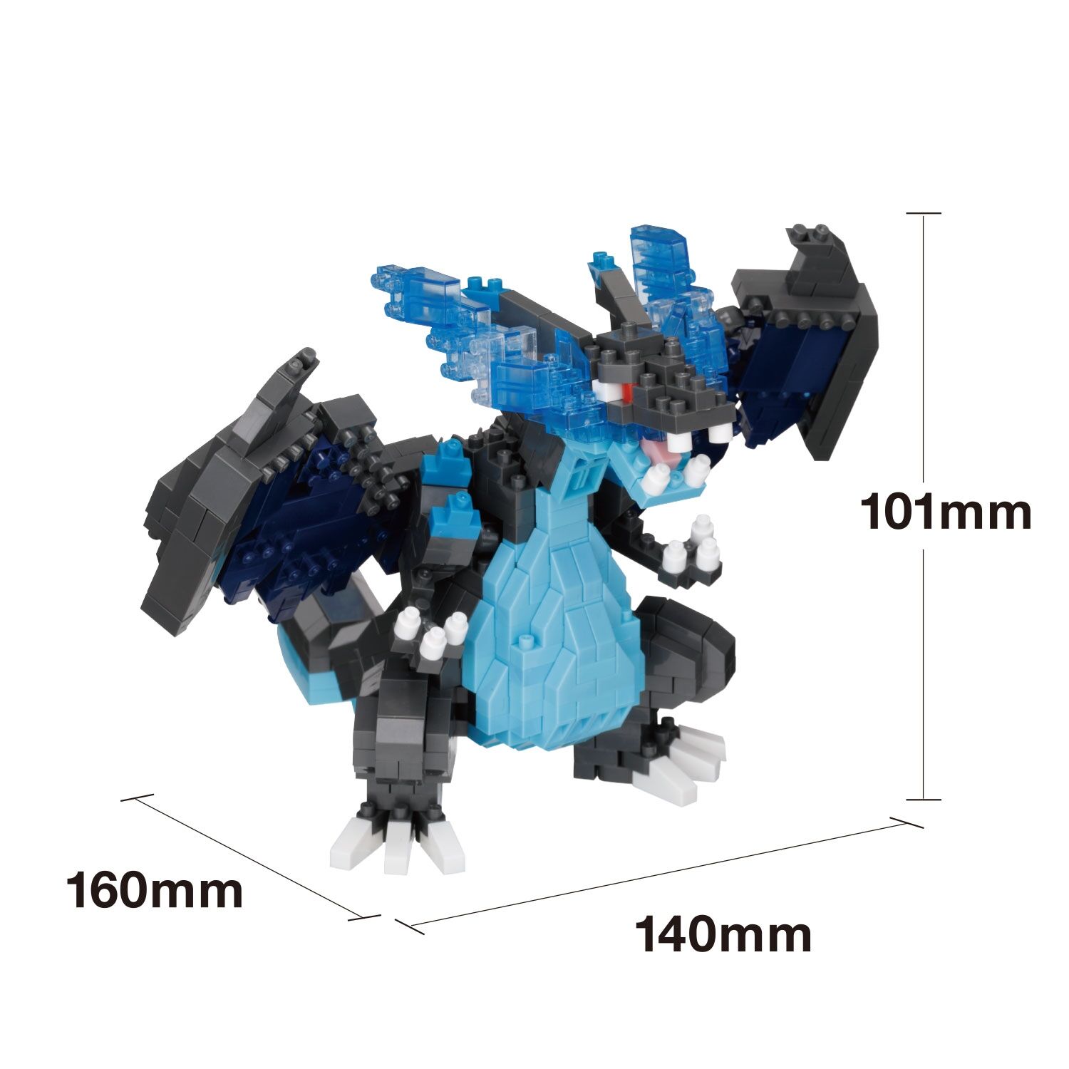 Pokémon Nanoblock Mega Charizard X RS
