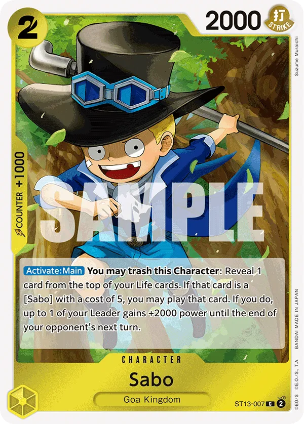 Sabo - ST13-007 Sabo - ST13-007