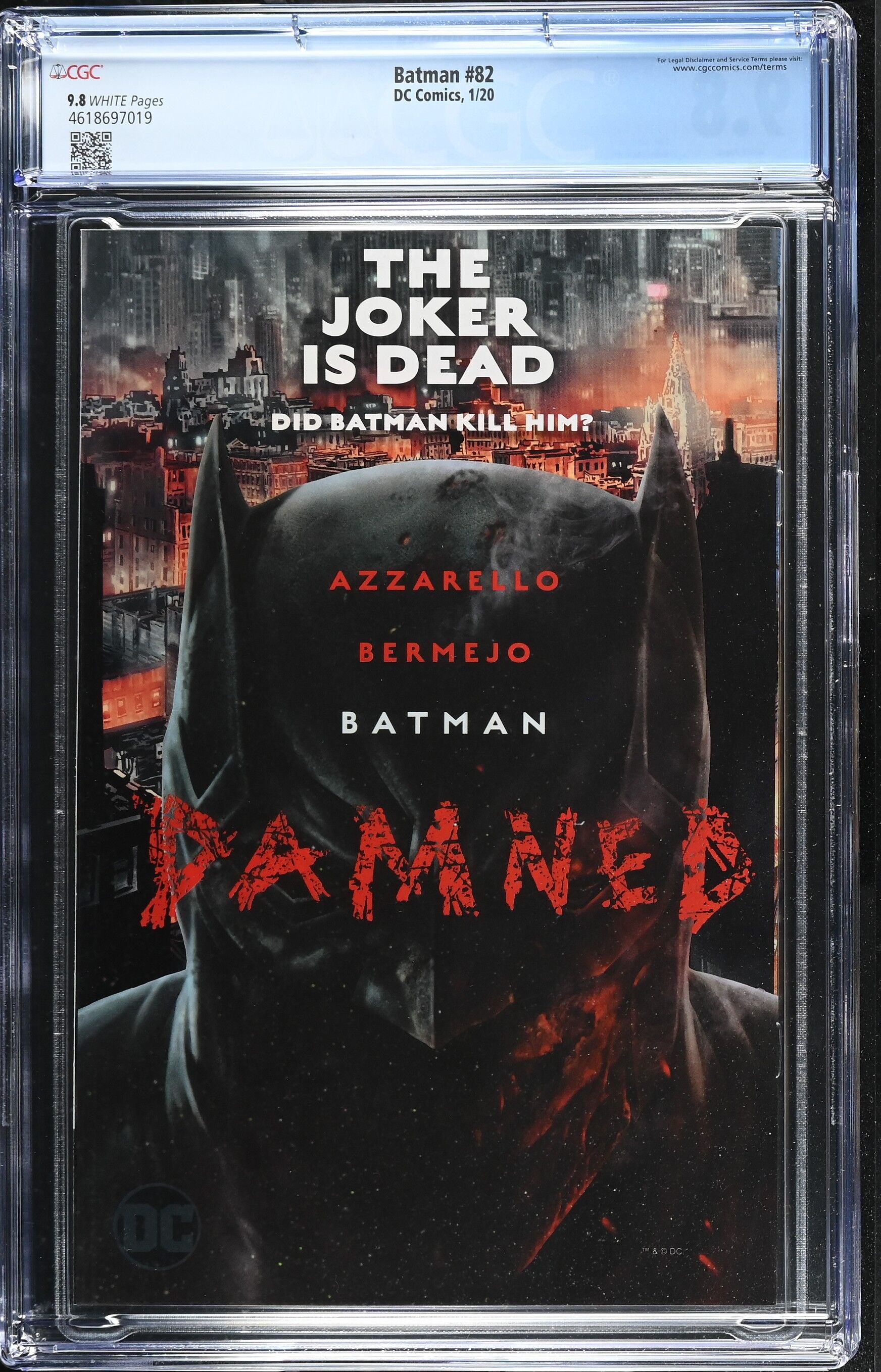 Batman Issue 82 - CGC 9.8