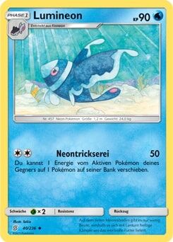 lumineon-pok-mon-tcg Lumineon 040/236 - Pokémon TCG