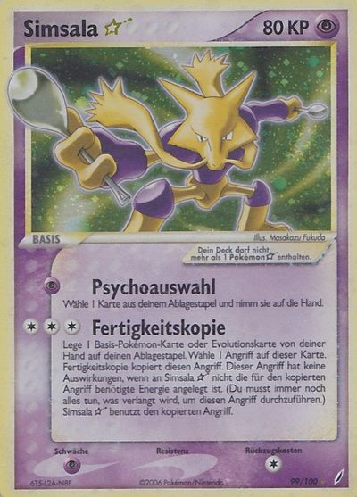simsala-099-100-pok-mon-tcg Simsala ☆ 099/100 - Pokémon TCG