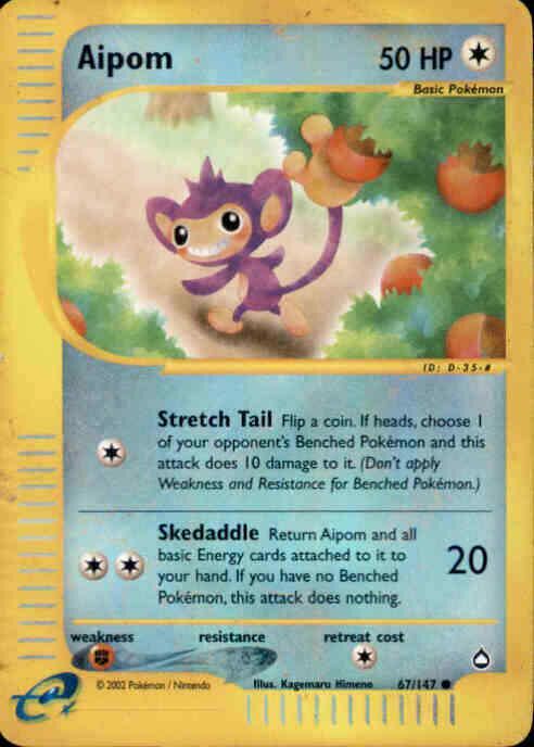 Aipom - 67/147 - Reverse Holo - EN