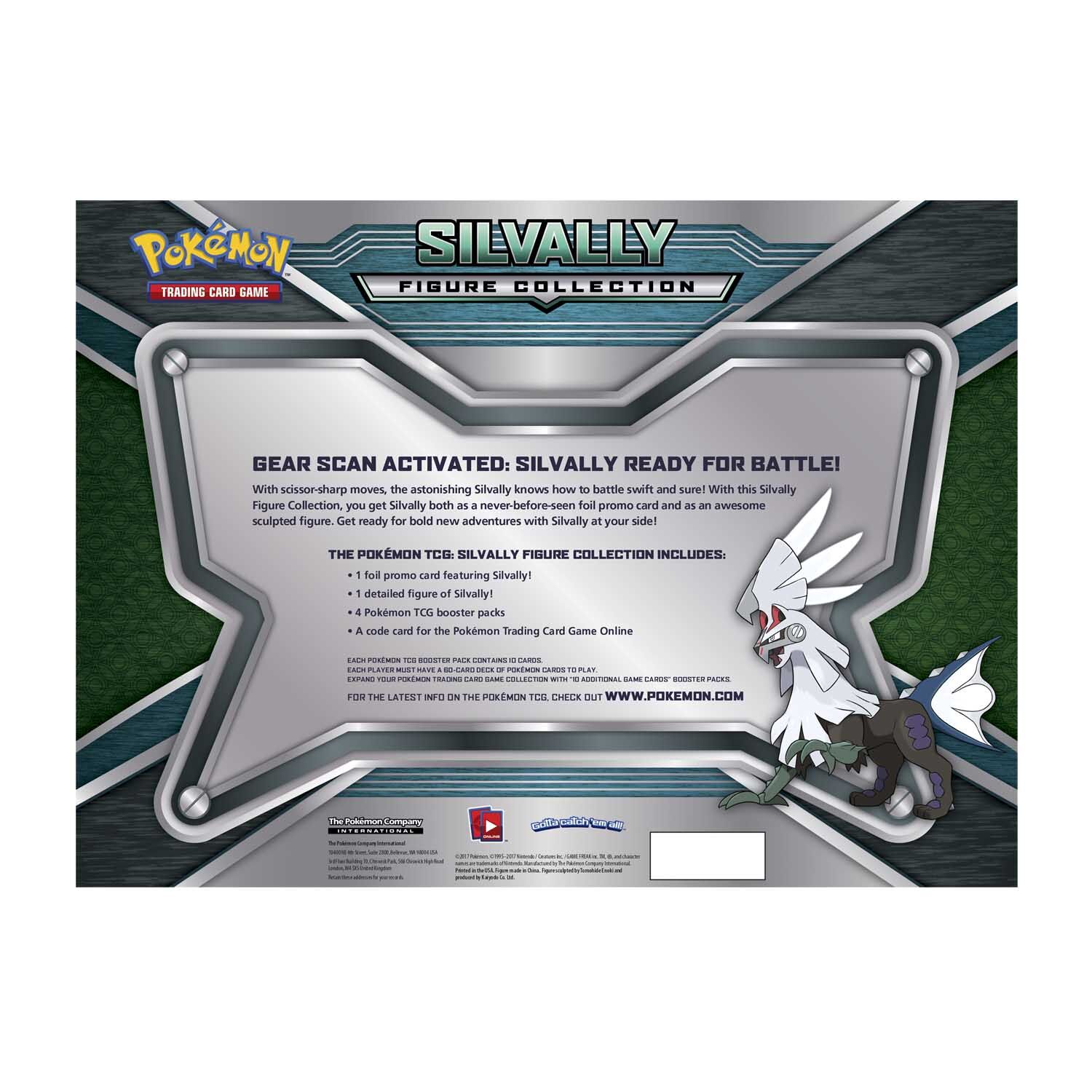 Pokémon Silvally Figure Collection Box - EN