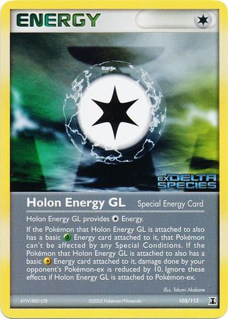 Holon Energy GL - 105/113 - Reverse Holo - EN Holon Energy GL - 105/113 - Reverse Holo - EN