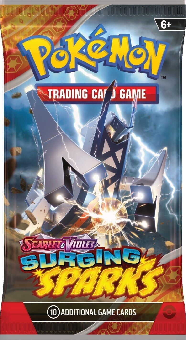 Pokémon TCG: Scarlet & Violet - Surging Sparks (SV08) Booster Pack - EN