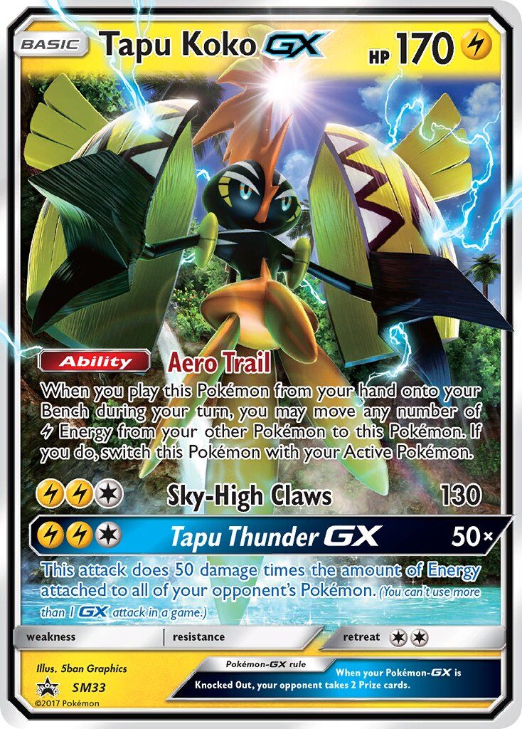 Tapu Koko-GX - SM33/SM33 - EN