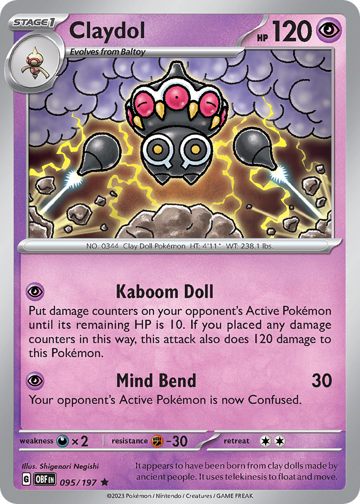 Claydol - 095/230 - EN Claydol - 095/230 - EN