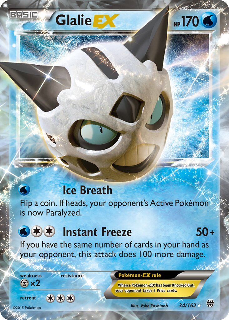 Glalie-EX - 34/162 - EN Glalie-EX - 34/162 - EN