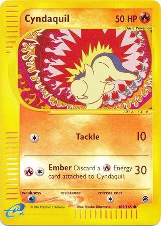 Cyndaquil - 105/165 - Reverse Holo - EN Cyndaquil - 105/165 - Reverse Holo - EN