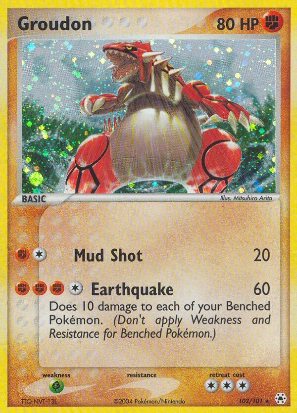 Groudon - 102/101 - EN Groudon - 102/101 - EN