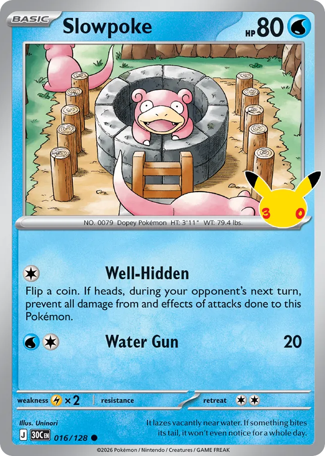 Slowpoke - 016/128 - EN Slowpoke - 016/128 - EN