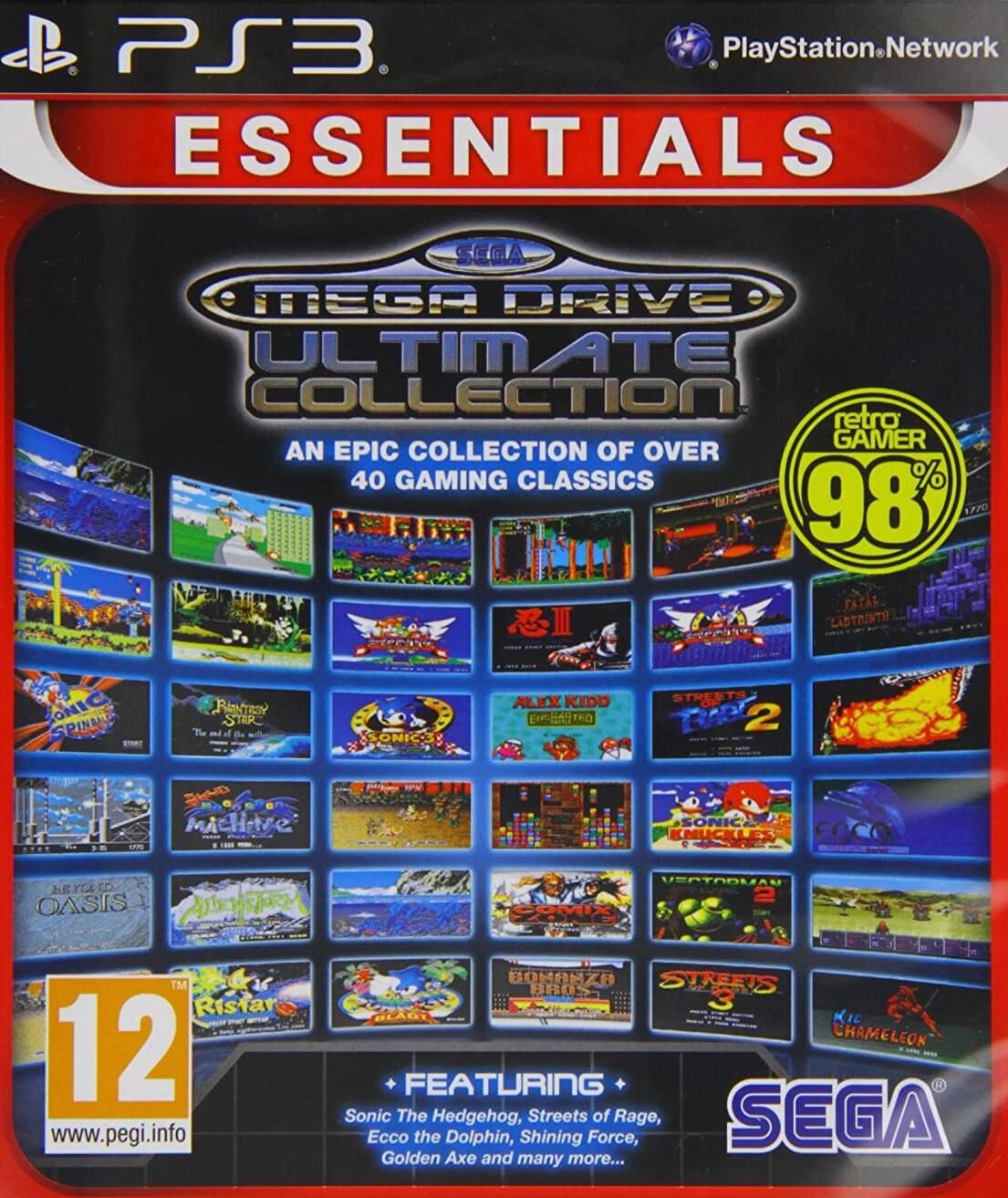 SEGA Mega Drive Ultimate Collection [Essentials] - OVP - PS3 - EN