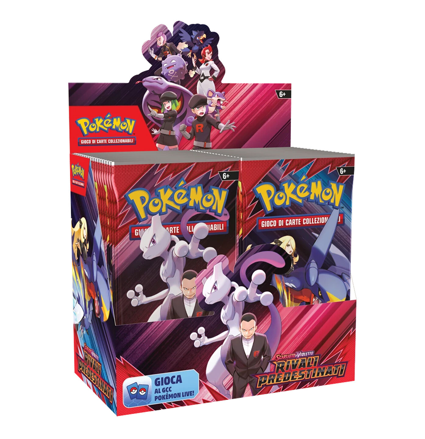 Pokémon TCG: Scarlet & Violet SV10 - Rivali Predestinati Booster Display Box (36) - IT Pokémon TCG: Scarlet & Violet SV10 - Rivali Predestinati Booster Display Box (36) - IT