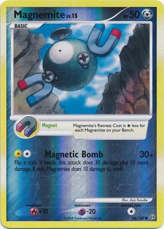 Magnemite - 66/100 - Reverse Holo - EN Magnemite - 66/100 - Reverse Holo - EN
