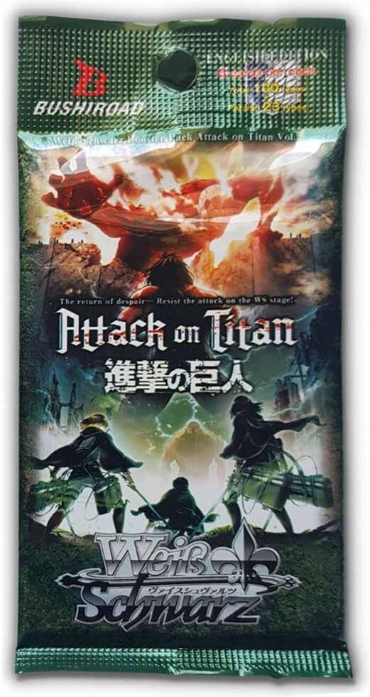 Attack on Titan Vol. 2 Booster - Weiss Schwarz TCG - EN Attack on Titan Vol. 2 Booster - Weiss Schwarz TCG - EN