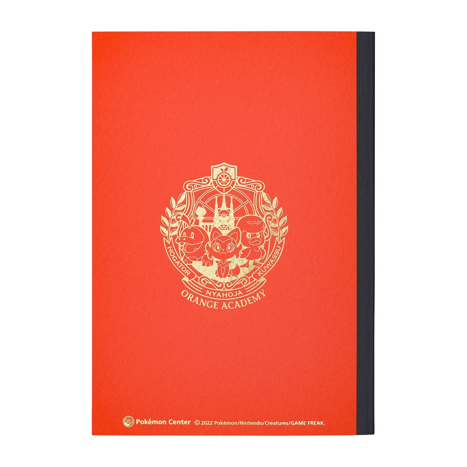 Pokemon Center Original A5 Notebook Orange Academy