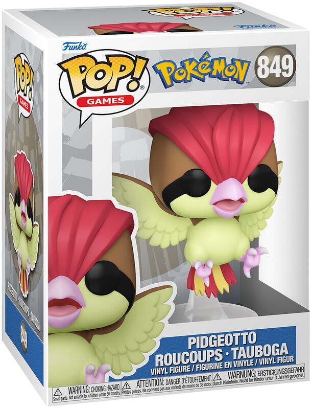 Pokémon Pidgeotto Funko POP 849 Pokémon Pidgeotto Funko POP 849