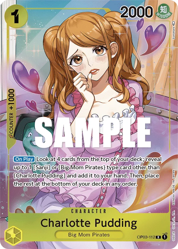 Charlotte Pudding - OP03-112 - Alternate Art - JP