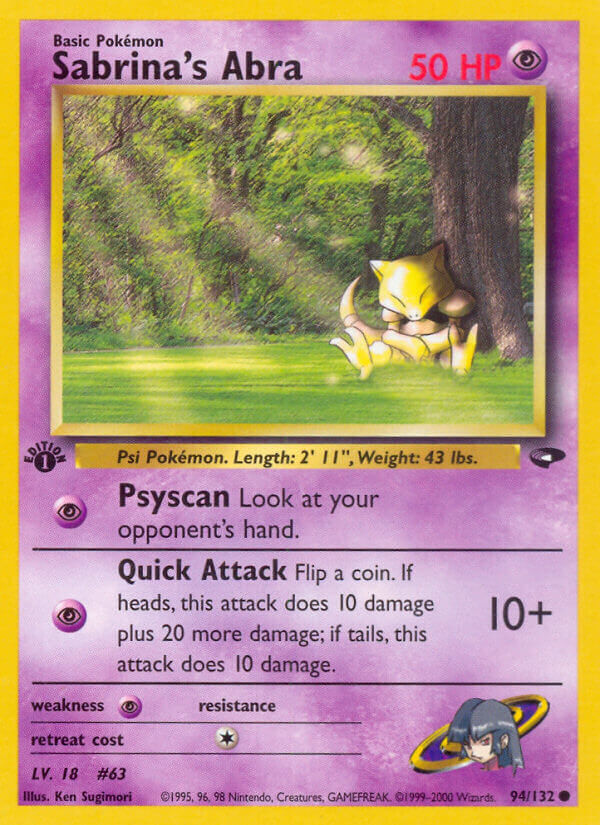 Sabrina’s Abra - 94/132 - EN