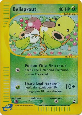 Bellsprout - 68/147 - Reverse Holo - EN Bellsprout - 68/147 - Reverse Holo - EN