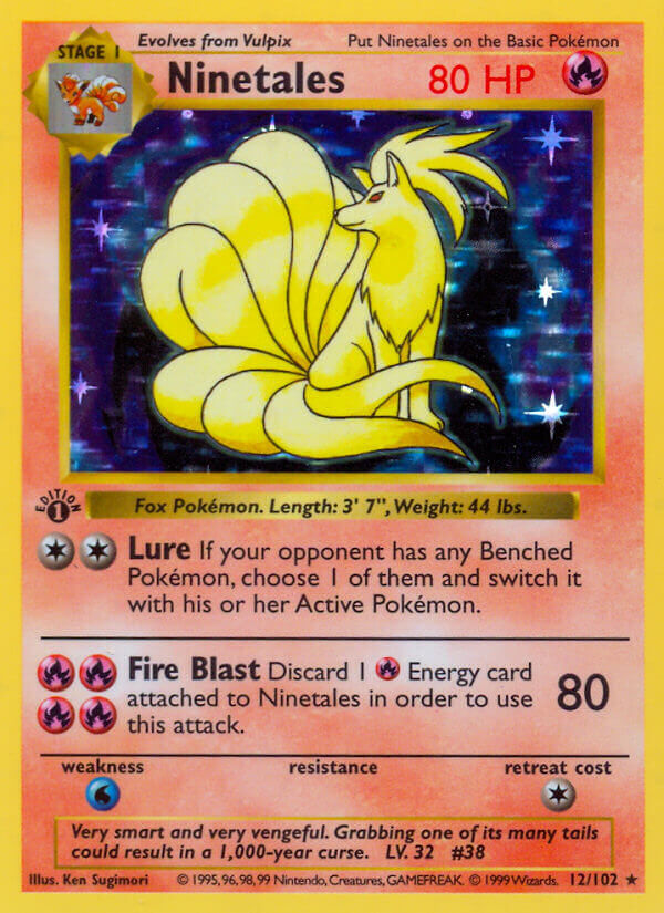 Ninetales - 12/102 - EN Ninetales - 12/102 - EN