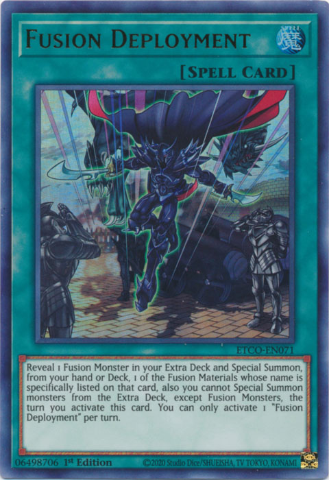 Fusion Deployment - ETCO-EN071 - Ultra Rare - 1. Auflage