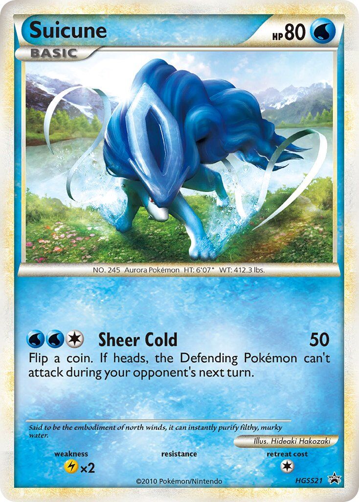 Suicune - HGSS21/HHGS21 - EN Suicune - HGSS21/HHGS21 - EN