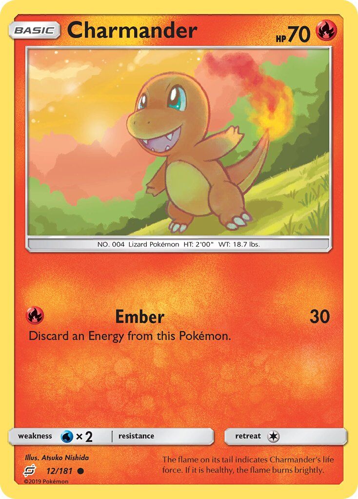 Charmander - 12/181 - EN Charmander - 12/181 - EN