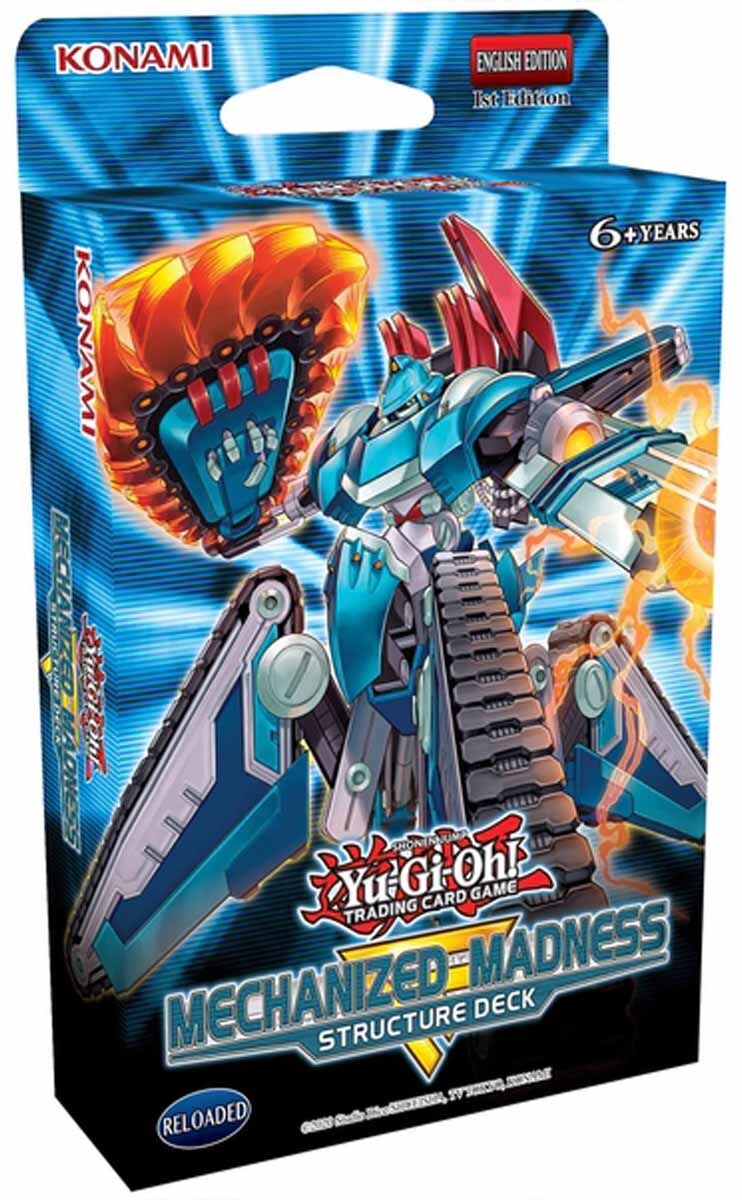 structure-deck-mechanized-madness-yu-gi-oh-1st-en-1 Structure Deck: Mechanized Madness - Yu-Gi-Oh! - EN