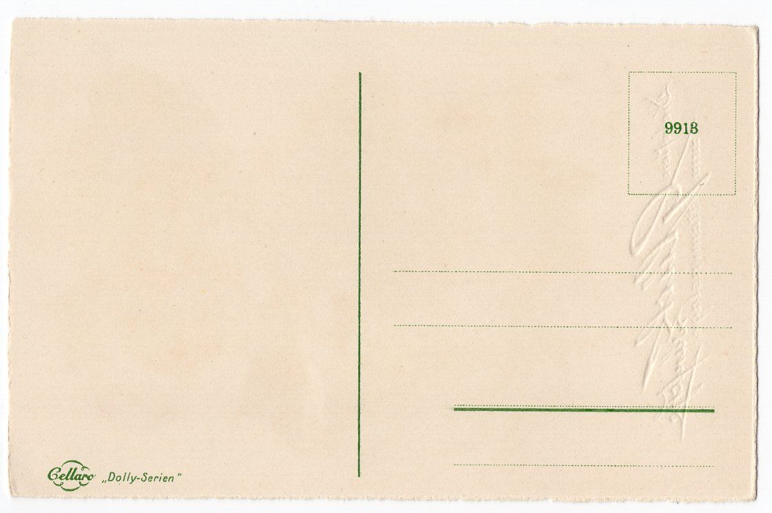 Dolly Postkarte Pärchen mit Hund