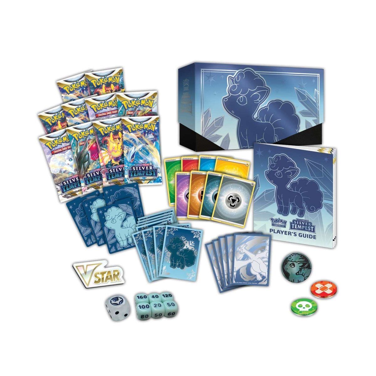 Pokémon Center Elite Trainerbox Sword & Shield Silver Tempest Alolan Vulpix - EN