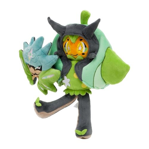 Ogerpon (Teal Mask) Plush Doll - 34 cm