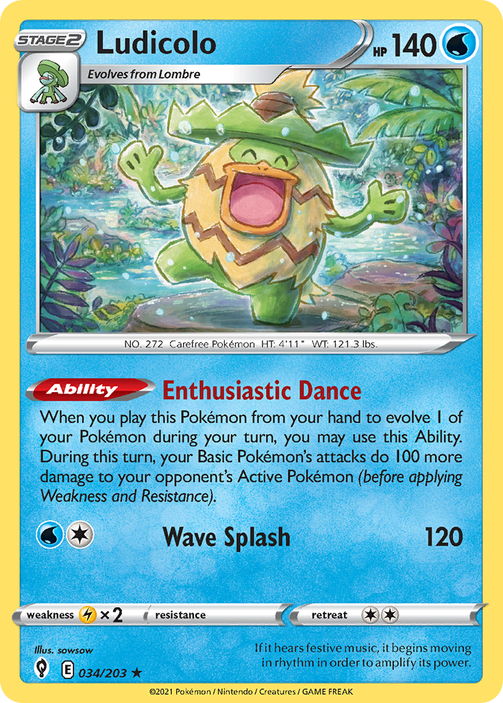 Ludicolo - 034/203 - EN Ludicolo - 034/203 - EN