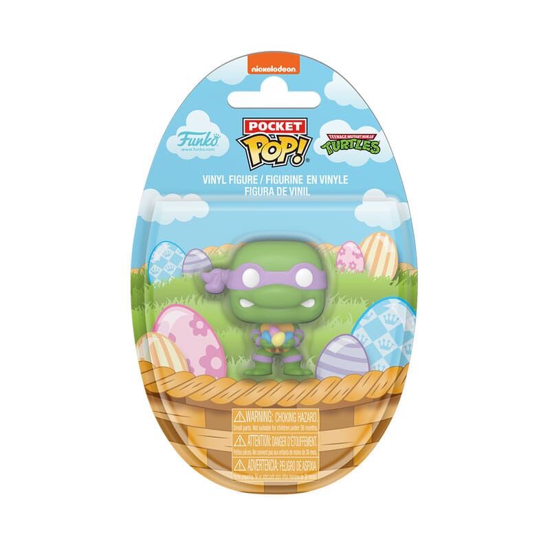TMNT Pocket POP! Vinyl Figur Easter Egg Donatello 4 cm 