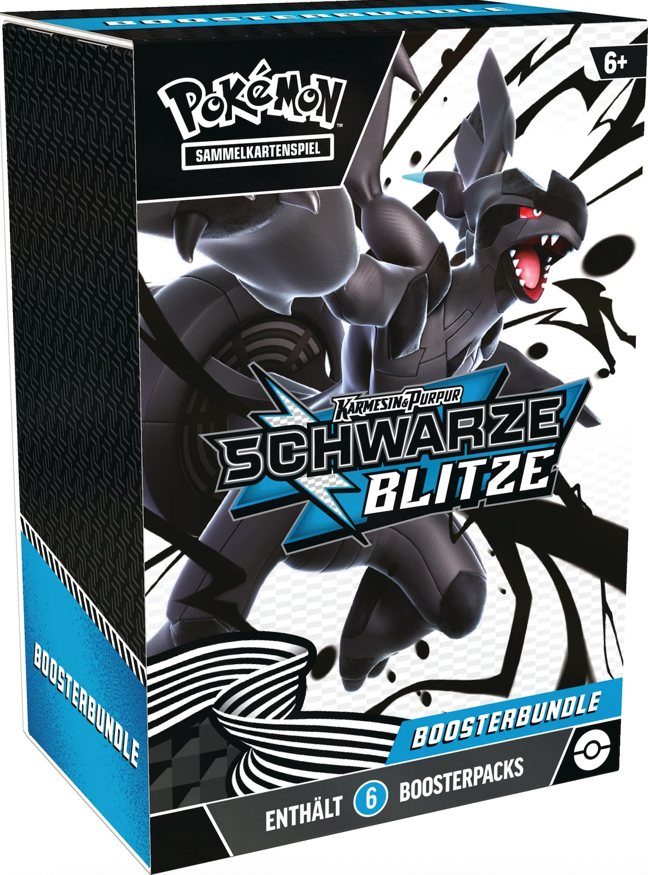 Pokémon TCG: Karmesin & Purpur KP10.5 - Schwarze Blitze Booster Bundle - DE Pokémon TCG: Karmesin & Purpur KP10.5 - Schwarze Blitze Booster Bundle - DE