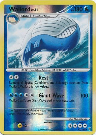 Wailord - 47/147 - Reverse Holo - EN
