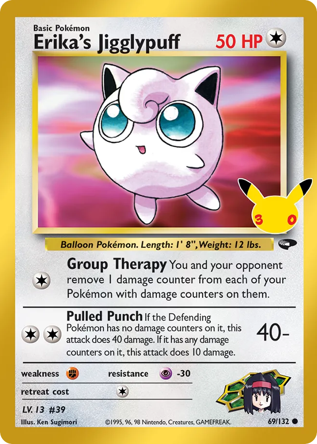 Erika's Jigglypuff - 69/132 - EN Erika's Jigglypuff - 69/132 - EN