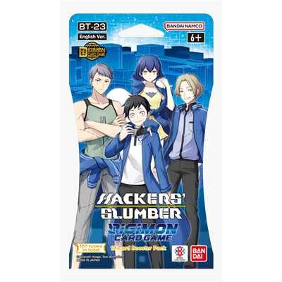 Hackers' Slumber (BT23) Sleeved Booster Pack - Digimon Card Game - EN 