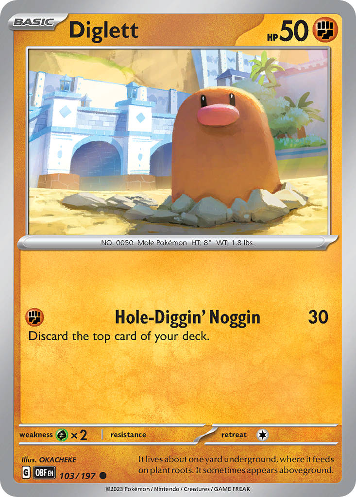 Diglett - 103/230 - EN