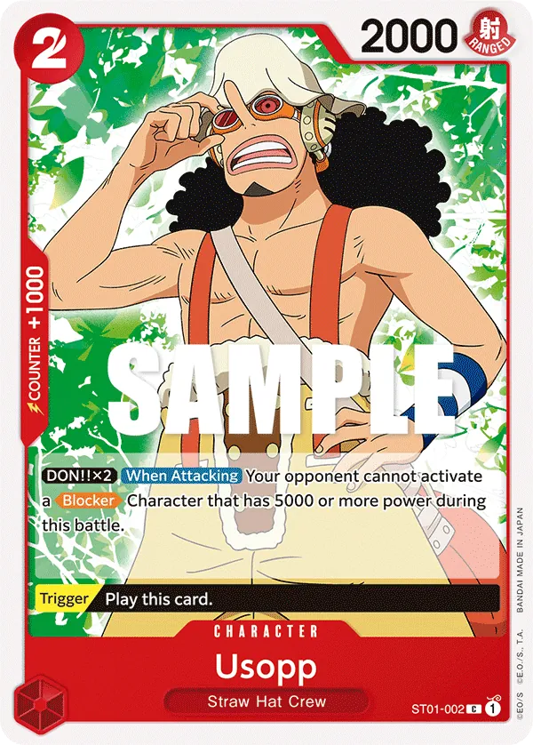 Usopp - ST01-002 Usopp - ST01-002