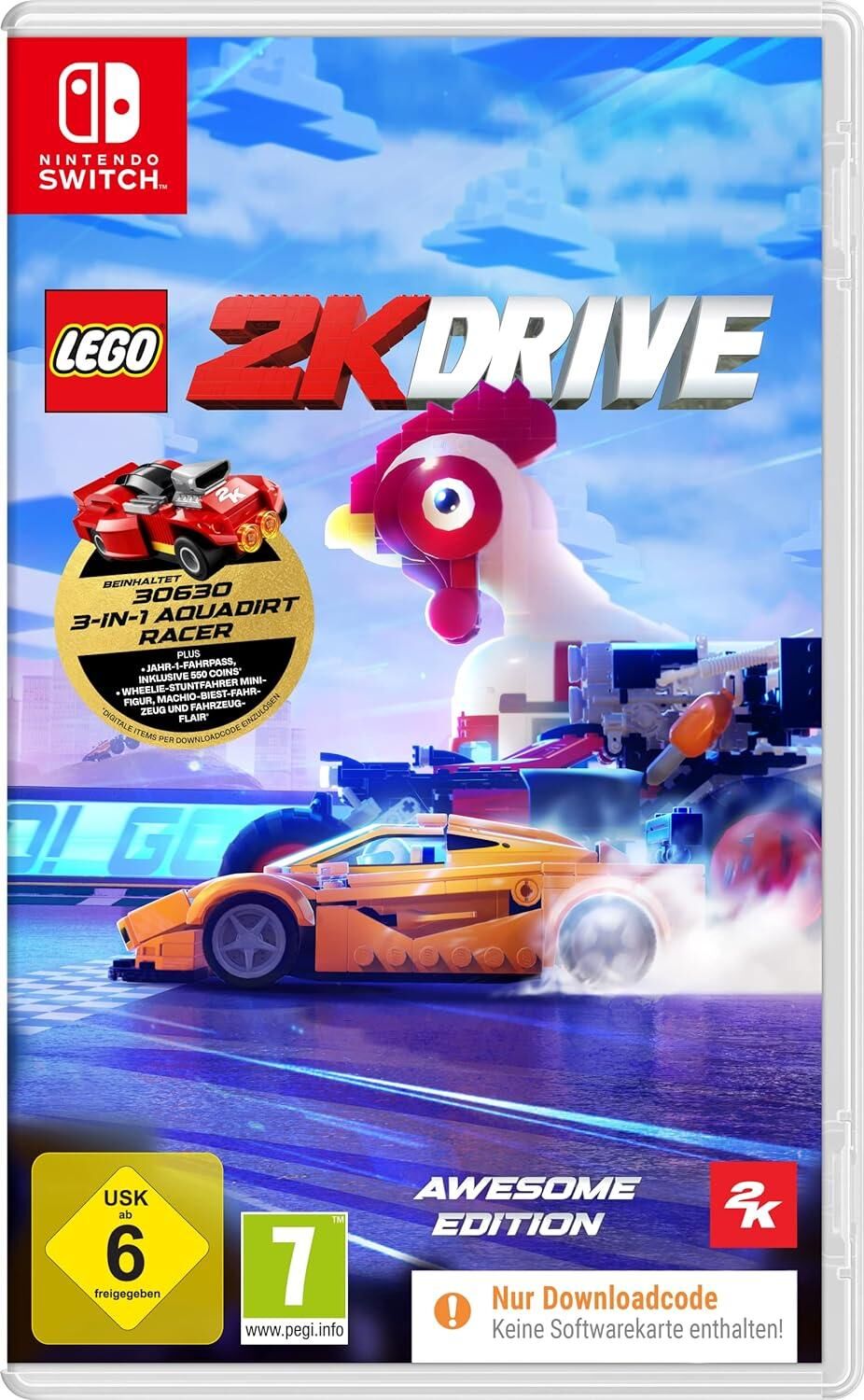 LEGO 2K Drive [Awesome Edition Code in Box] - Nintendo Switch - DE