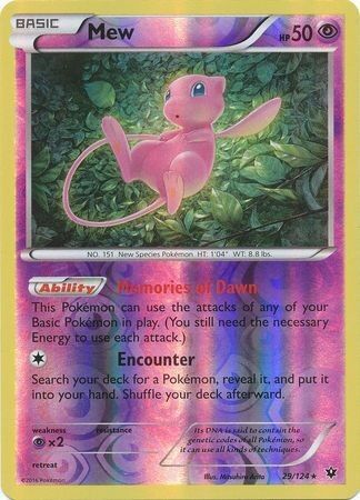 mew-029-124-pok-mon-tcg Mew 029/124 - Pokémon TCG