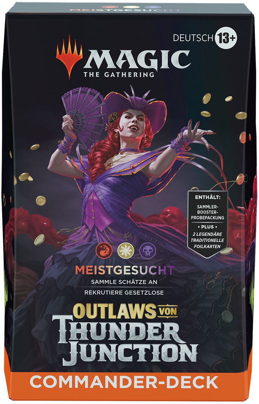 Outlaws von Thunder Junction Commander Deck - Meistgesucht - Magic the Gathering - DE Outlaws von Thunder Junction Commander Deck - Meistgesucht - Magic the Gathering - DE