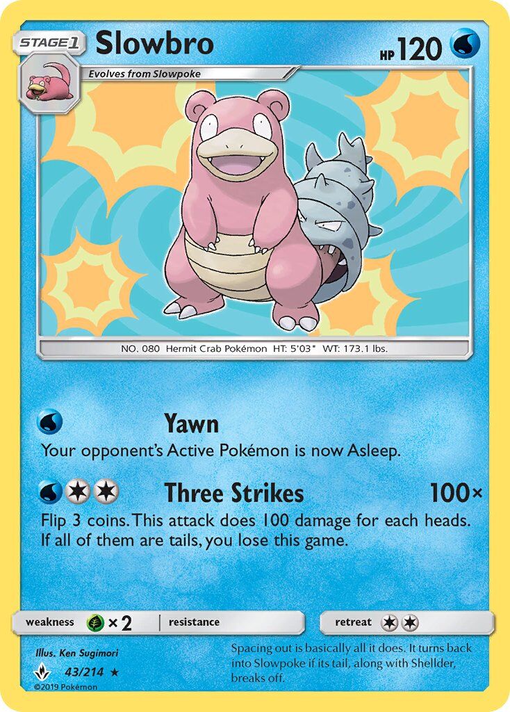 Slowbro - 43/214 - EN Slowbro - 43/214 - EN