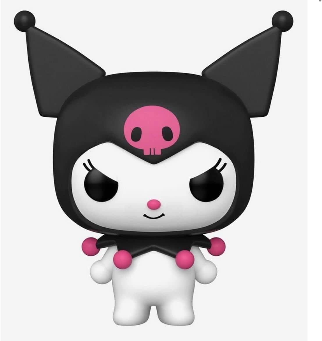 Sanrio POP! Animation Vinyl Figur Hooded Kuromi 9 cm 