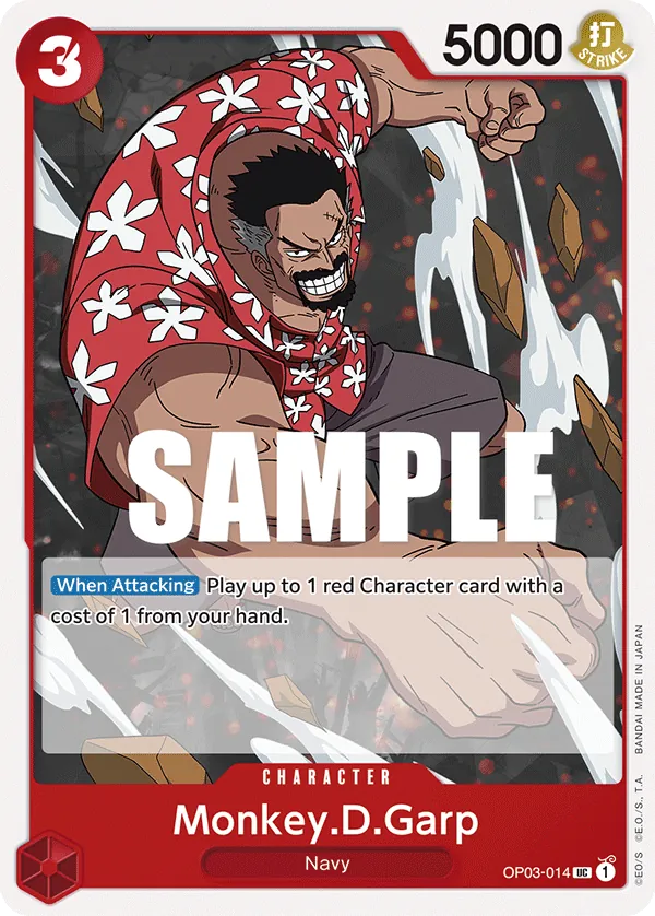 Monkey.D.Garp - OP03-014 Monkey.D.Garp - OP03-014